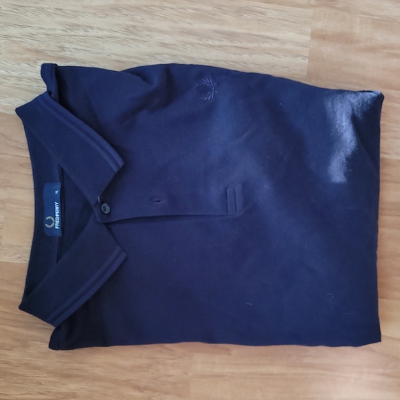 Fred Perry Blue Polo - Picture 3 of 3